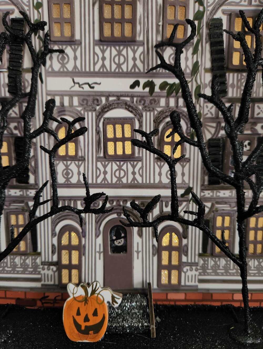 Anthropologie Light Up Haunted Halloween House - Picture 8 of 10